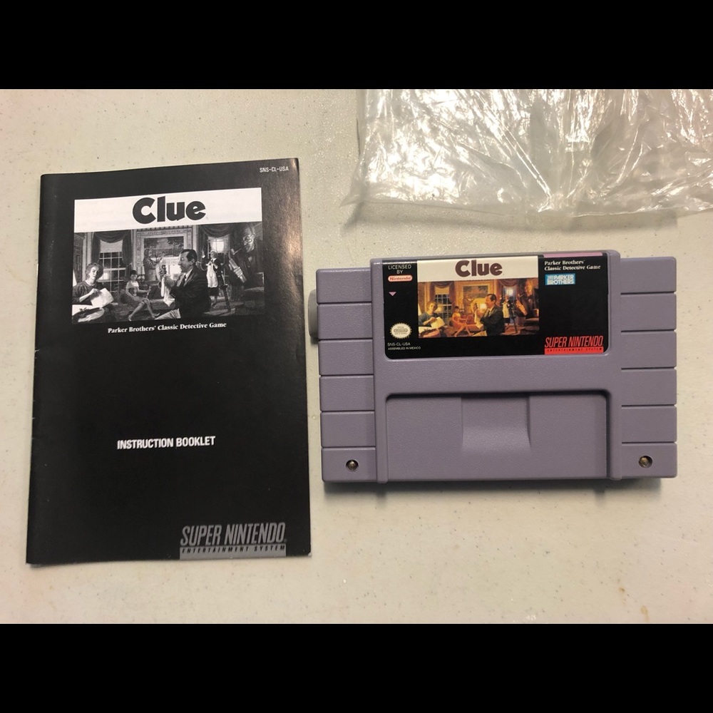 Super Nintendo Clue